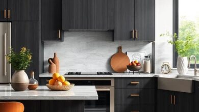 Dark Gray Stained Kitchen Cabinets: Timeless Elegance for Modern Homes