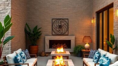 Cozy Corners: Designing the Perfect Patio with Fire Pit Seating Spaces