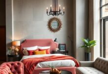 Step into the Roaring ’20s: Gatsby-Inspired Bedroom with Velvet Luxury
