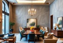 Illuminating Elegance: Transforming Grand Dining Rooms with Statement Lighting