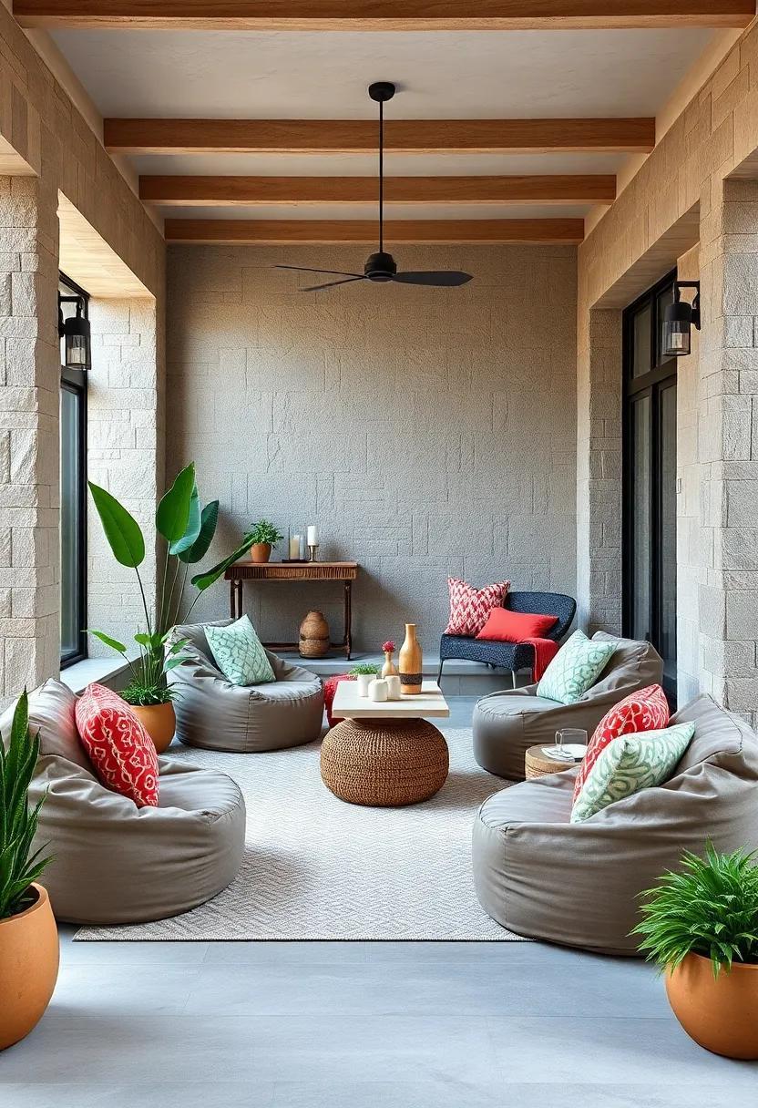 Cozy Corners: Elevate Your Patio with Stylish Outdoor Bean Bag Furniture