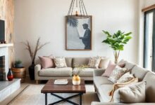 Cozy Charm: Embracing Rustic Style with Plush Cushions in Your Living Room