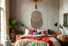 Embracing Freedom: A Boho Bedroom Blended with Eclectic Charm and Style