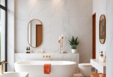 Elegant Bathroom Design Ideas Featuring Luxurious Marble Surfaces