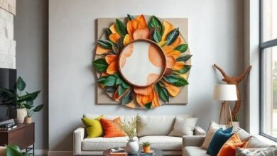 Crafting Beauty: Sustainable Wall Art Using Eco-Friendly Materials
