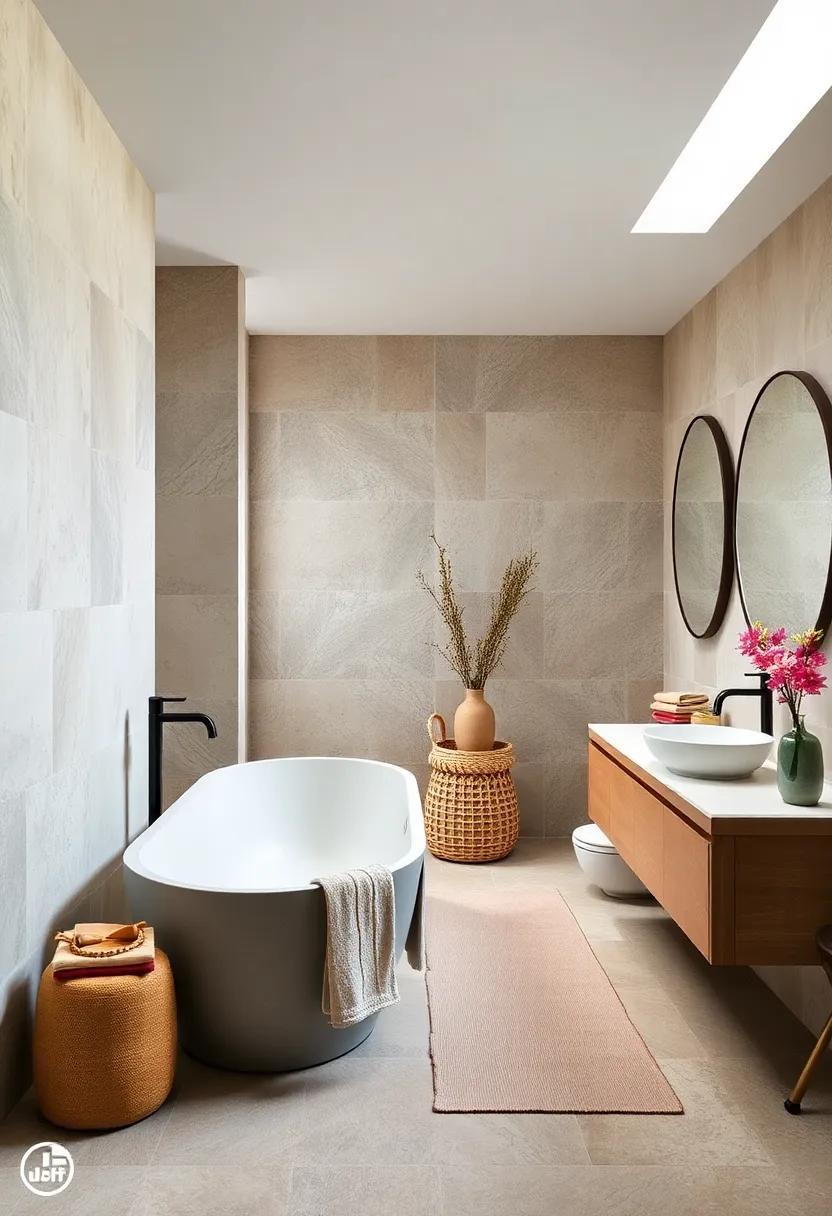 Serene Simplicity: Designing a Zen-Inspired Rustic Bathroom Retreat