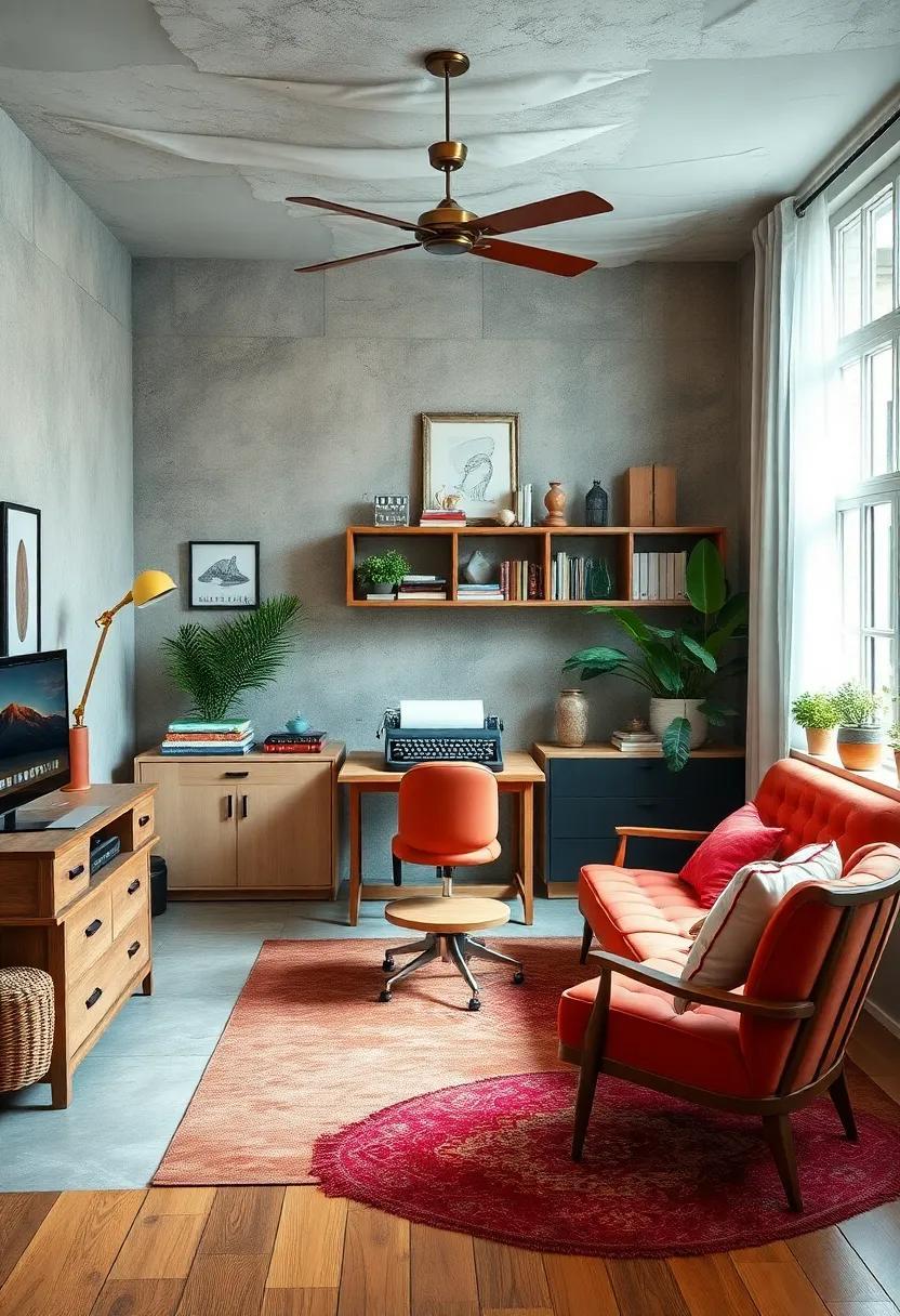 Timeless Charm: Vintage Home Offices Inspired by Typewriter Decor