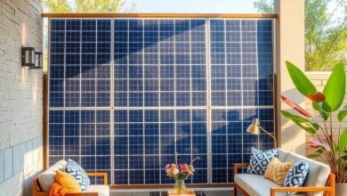 Bright Boundaries: Enhancing Privacy with Front Yard Solar Screens