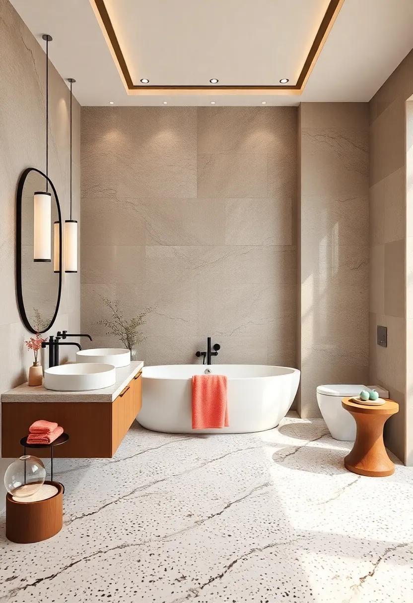 Elevate Your Space: The Timeless Allure of Luxury Bathrooms with Terrazzo Floors