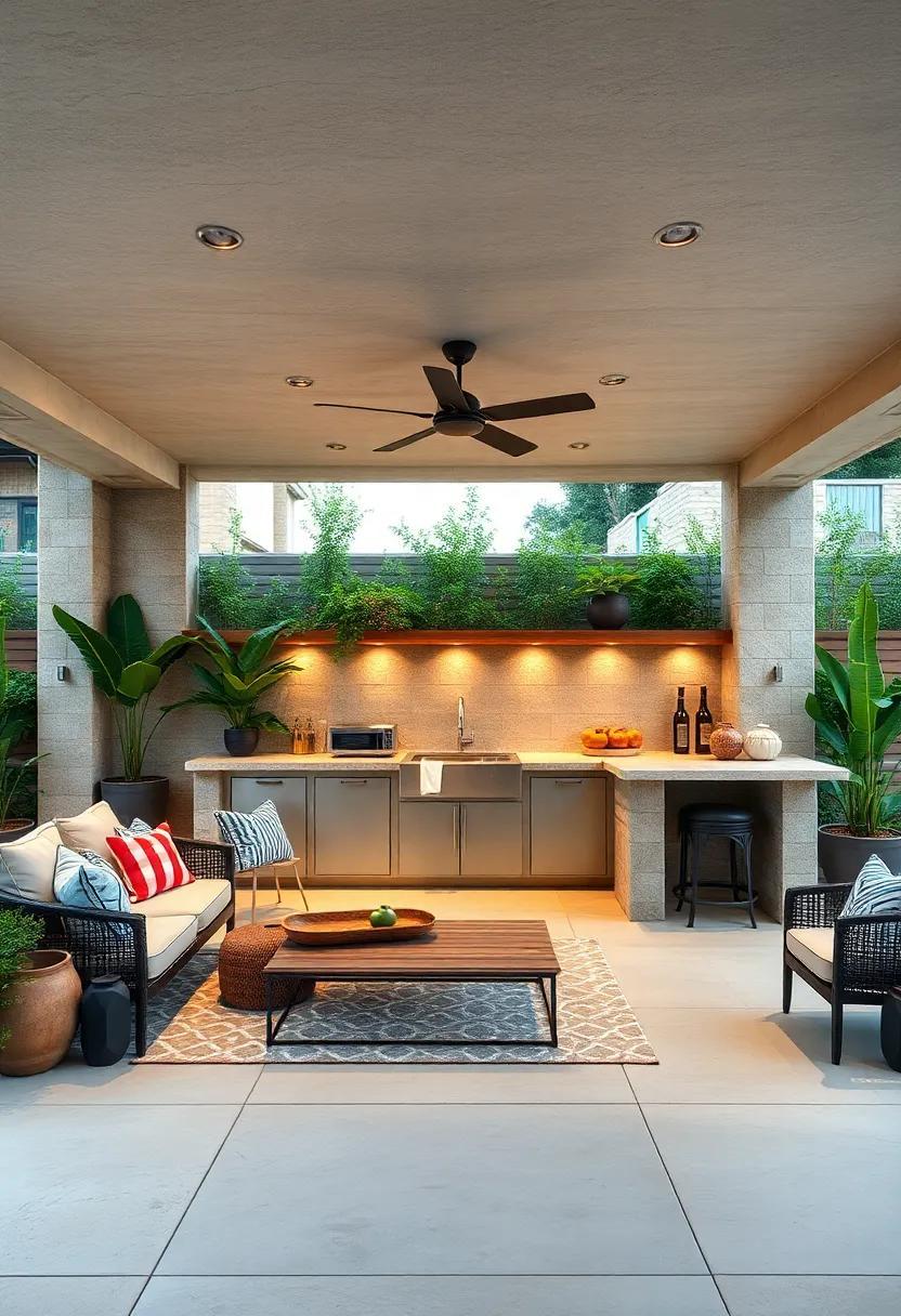 Crafting the Perfect Outdoor Kitchen Counter: Style Meets Function Outdoors