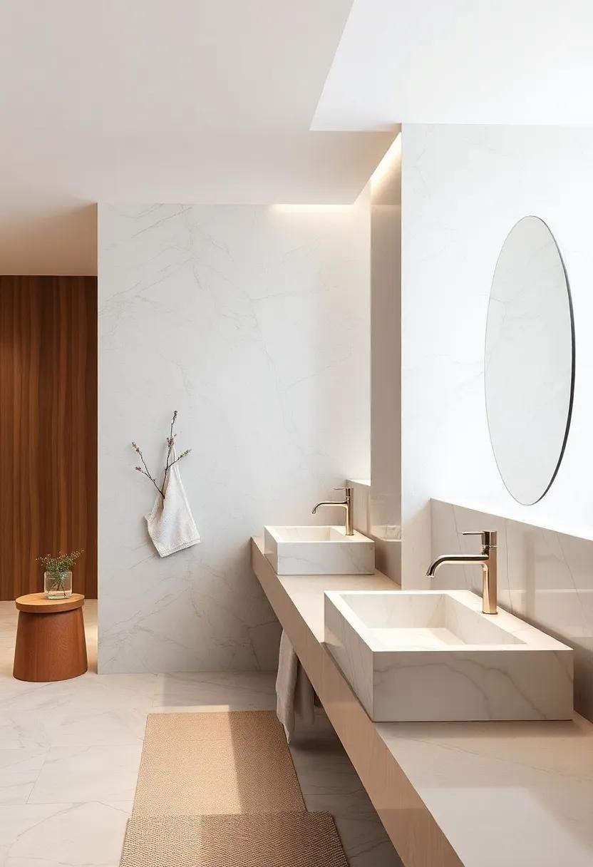 Minimalist Marble Sink Basins Emphasizing Streamlined Shapes And Smooth Surfaces For Contemporary Spaces