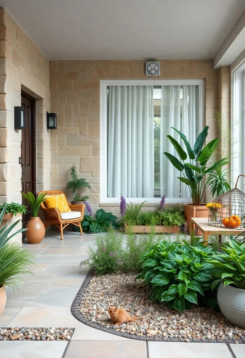 Blending Catnip with Aromatic Herbs to Create an Inviting Sensory Experience for Cats and Garden Visitors