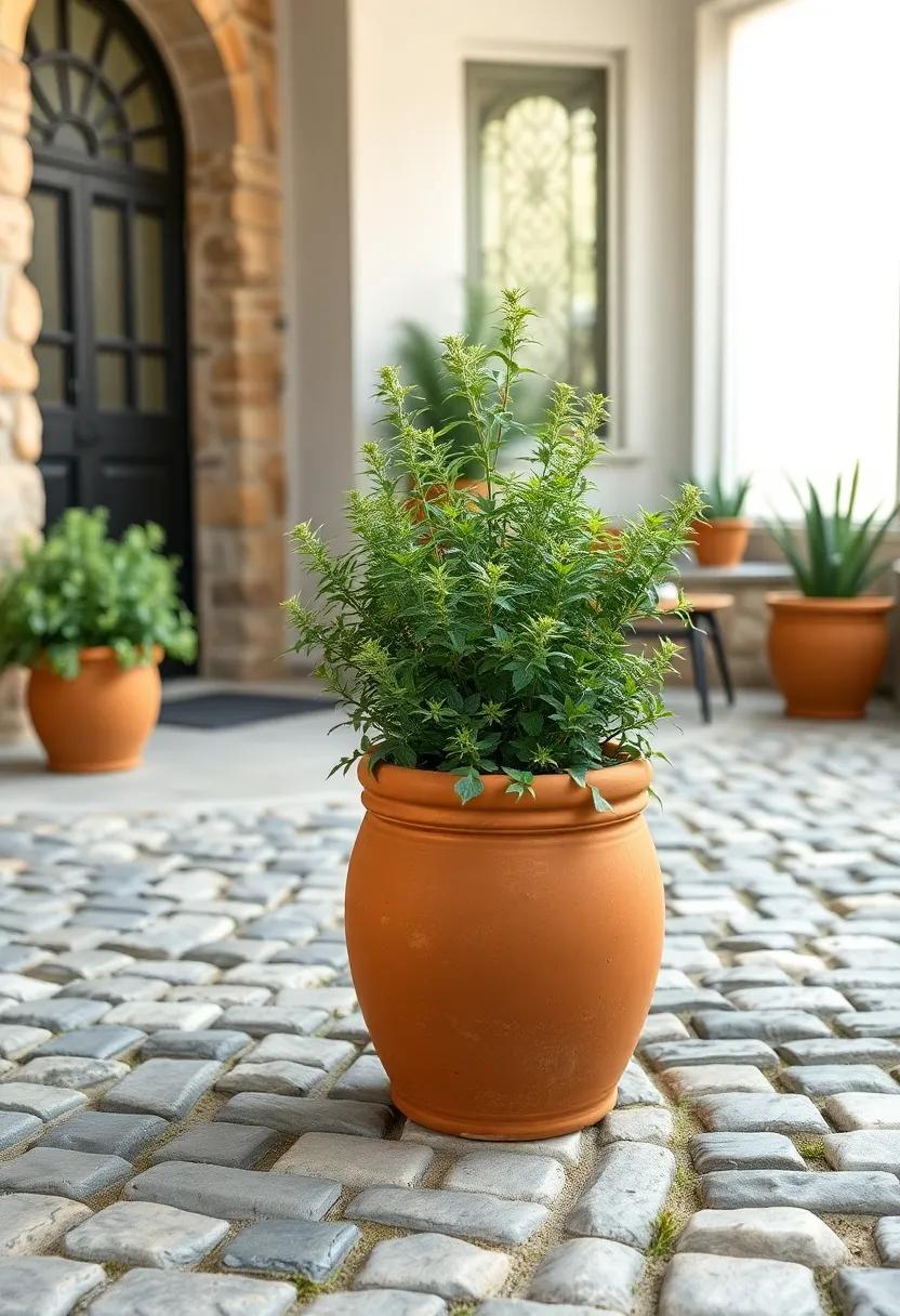 A Serene Scene of a Content Cat Lounging Quietly Among Swaying Catnip Stalks