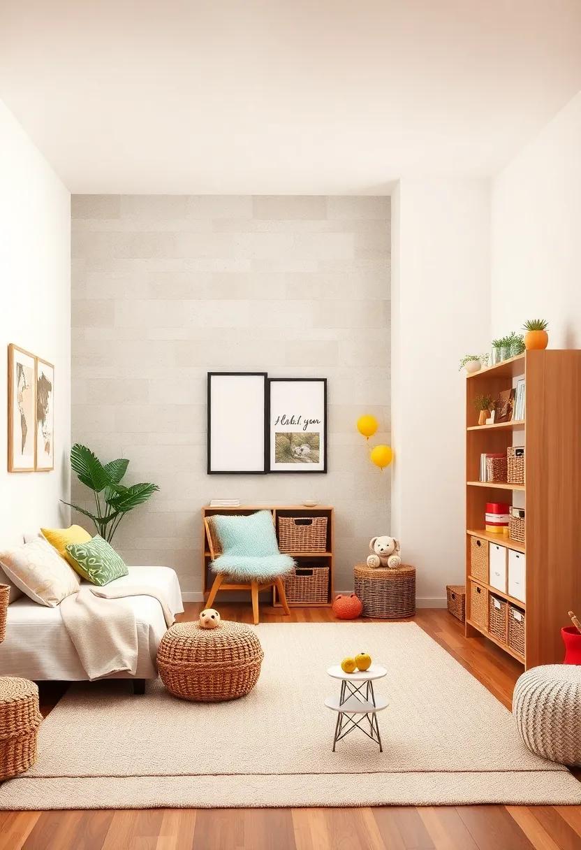 Creative Storage Solutions Using Baskets and Shelves to Keep Toys Neatly Organized and Accessible