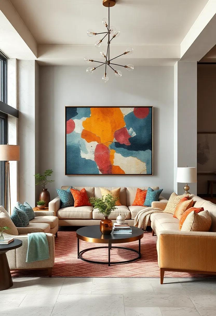Setting the Mood with Eclectic Light Fixtures That Complement Varied Art Styles