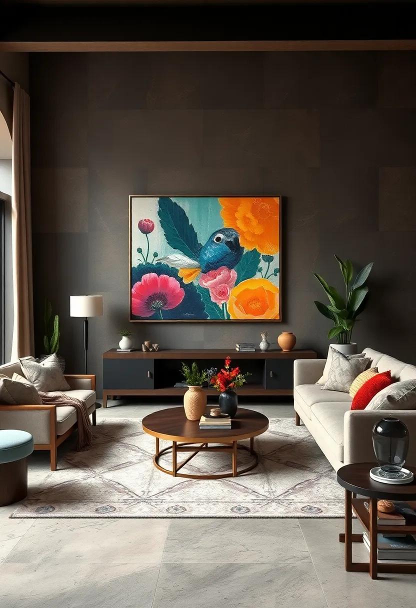 Displaying an Array of Artistic Styles from Different Eras to Elevate Eclectic Charm