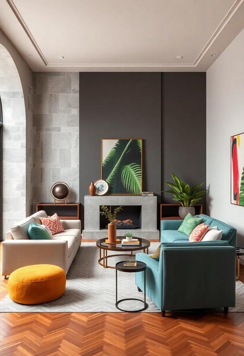 Combining Metallics and Matte Finishes to Elevate an Eclectic Palette with Shimmer and Subtlety