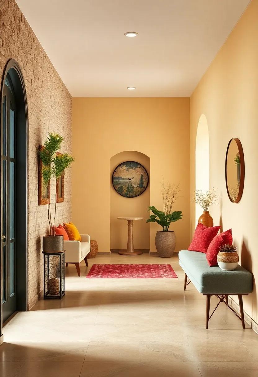 Blending Vintage and Modern Color Schemes for Timeless Yet Vibrant Entryways