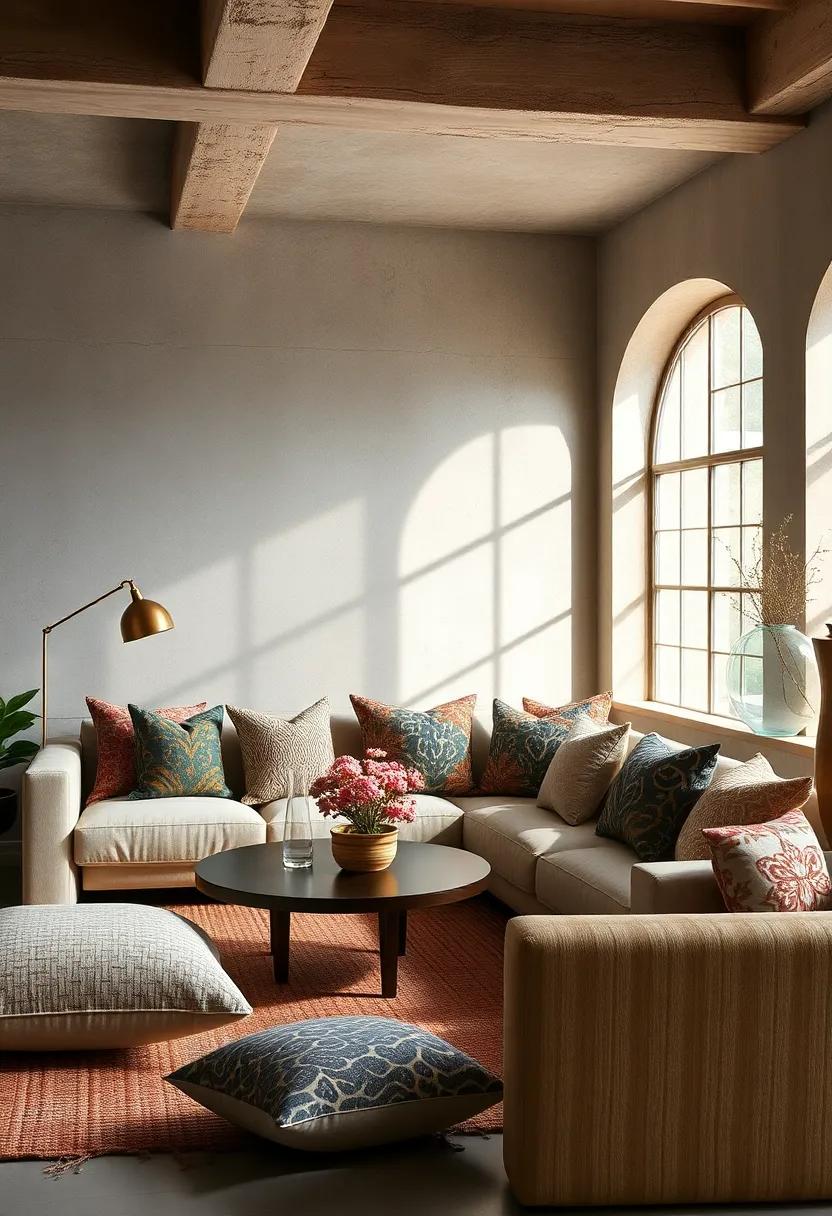 Bold Animal Prints Contrasted With Soft Florals To Energize Eclectic Pillow Collections