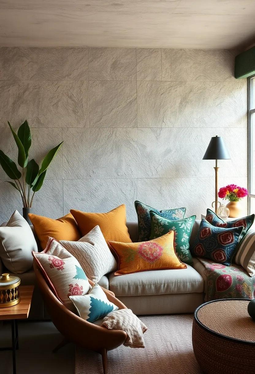 Vintage Fabrics Reimagined As Throw Pillows That Make Eclectic Interiors Feel Timeless