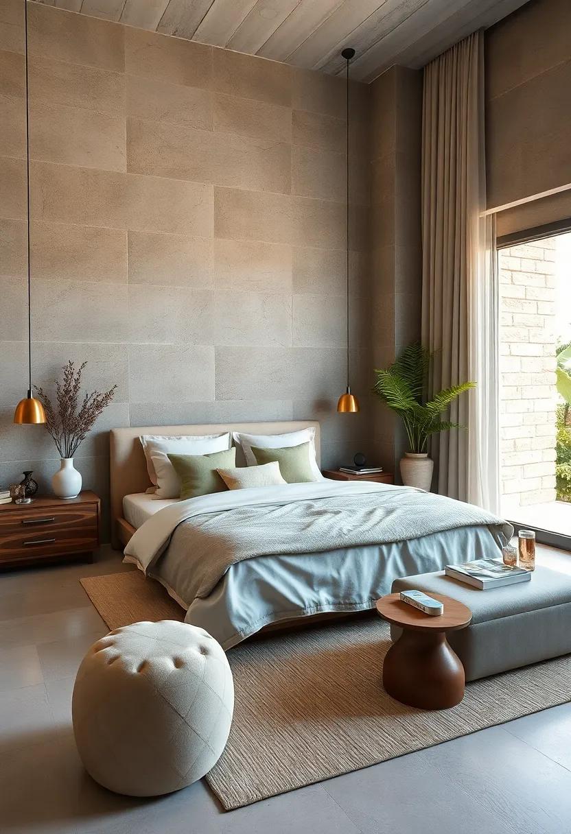 Organic Materials and Natural Textures Merging Comfort and Elegance Transparently