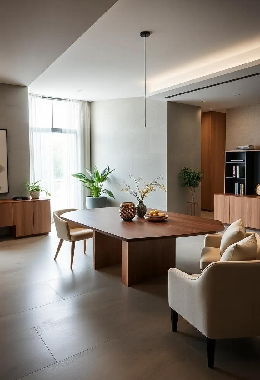 Convertible Extendable Dining Tables That Double as Workspaces with Hidden Compartments for Organized Living