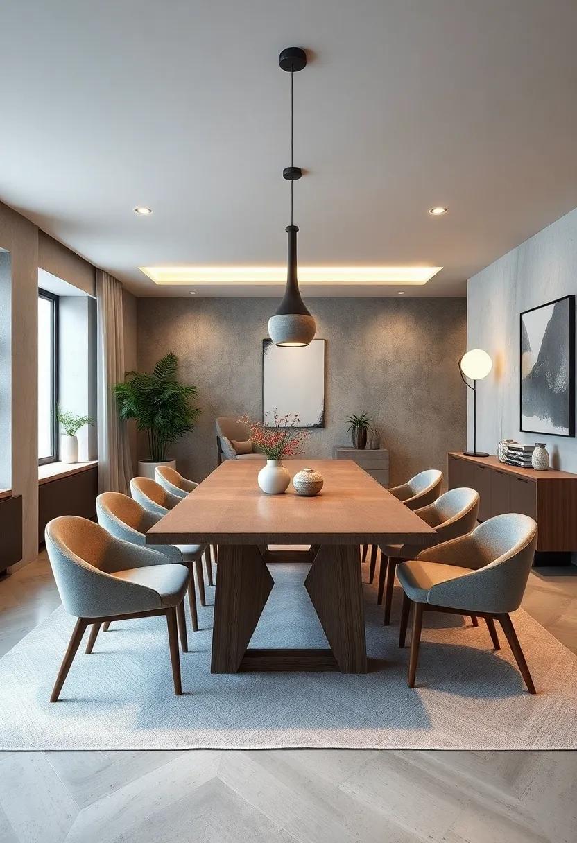 Minimalist Extendable Dining Tables Blending Seamlessly Into Compact Urban Living Spaces with Subtle Elegance