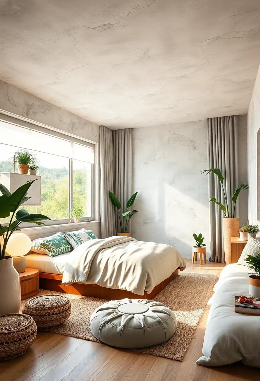 Including Greenery and Natural Elements to Improve Air Quality and Introduce Calming Visuals