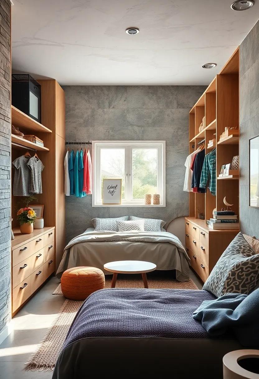 Planning Adequate Closet Space With Thoughtful Organization to Keep Clothes and Supplies Neat and Handy