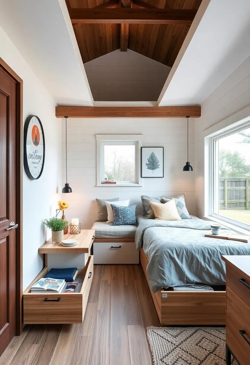 Under-Bed Drawers Packed With Organizers for Maximizing Storage Efficiency in Tiny Sleeping Areas