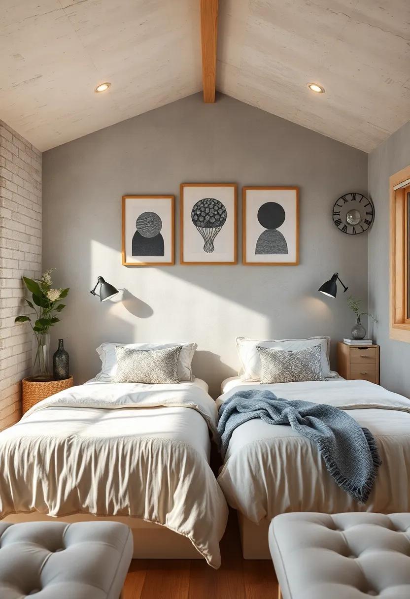 Personalized Art Displays Above Beds That Add Character Without Taking Up Room In Small Spaces