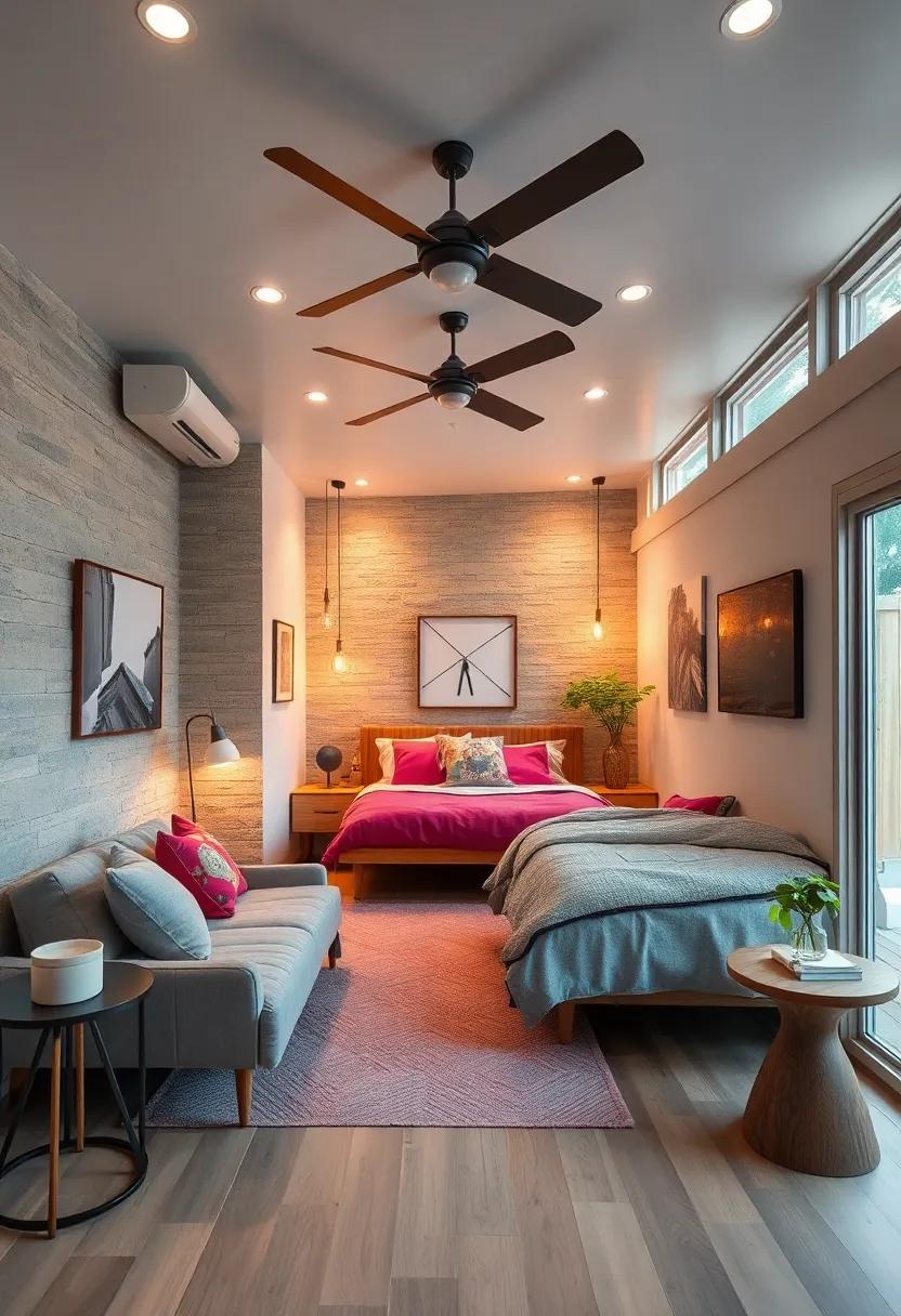 Creative Use of Ceiling Fans And Ventilators To Enhance Comfort Without Taking Up Floor Space