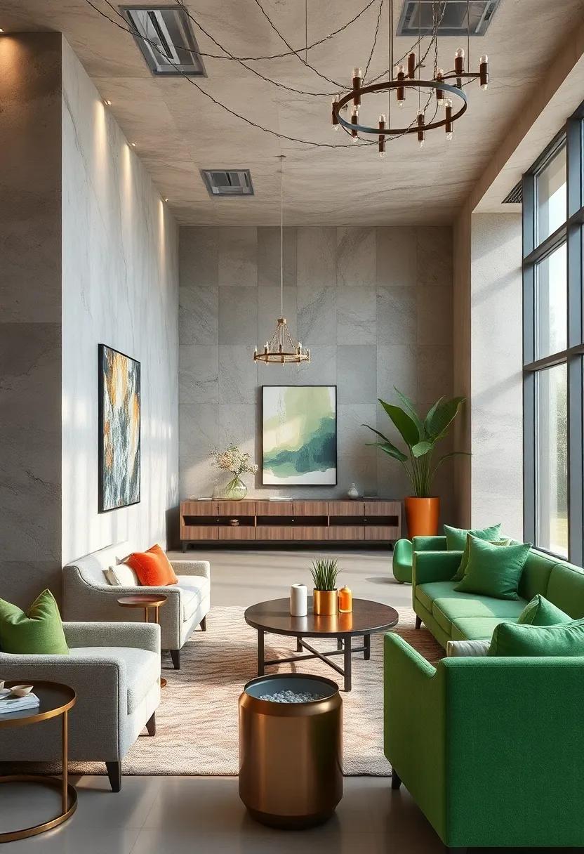 Distinctive Metallic Accents Repurposed from Vintage Materials Melding Luxury with Reduced Waste