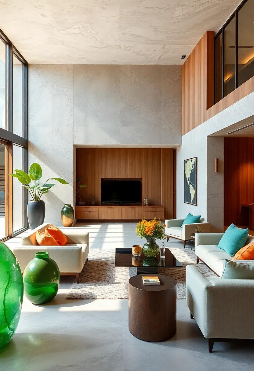 Sculptural Elements Made from Recycled Glass Drawing Attention to Craftsmanship and Environmental Ethics