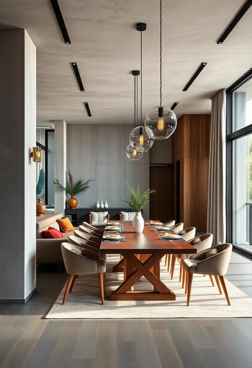 Mixing Industrial Elements Like Exposed Metal and Concrete with Warm Wood Finishes for Urban Contemporary Flair