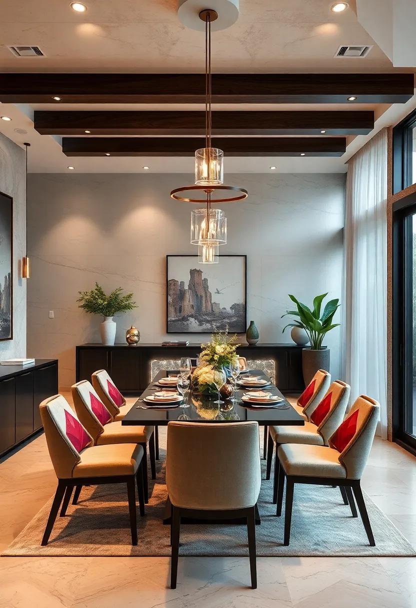 Subtle Metallic Accents in Fixtures and Hardware Offering Understated Glamour and Cohesion to the Overall Design