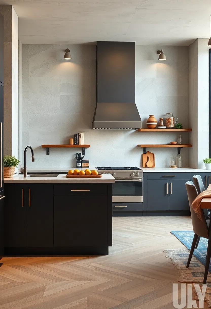 Custom Industrial Cabinets with Built-In Tool Racks for Streamlined Culinary Efficiency