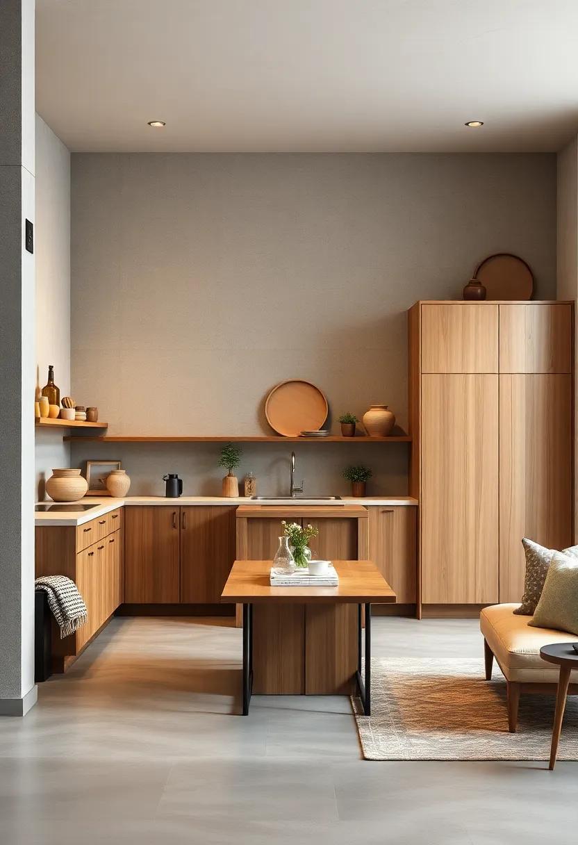 Innovative Cabinet Door Mechanisms Enhancing Accessibility and Style in Industrial Kitchens