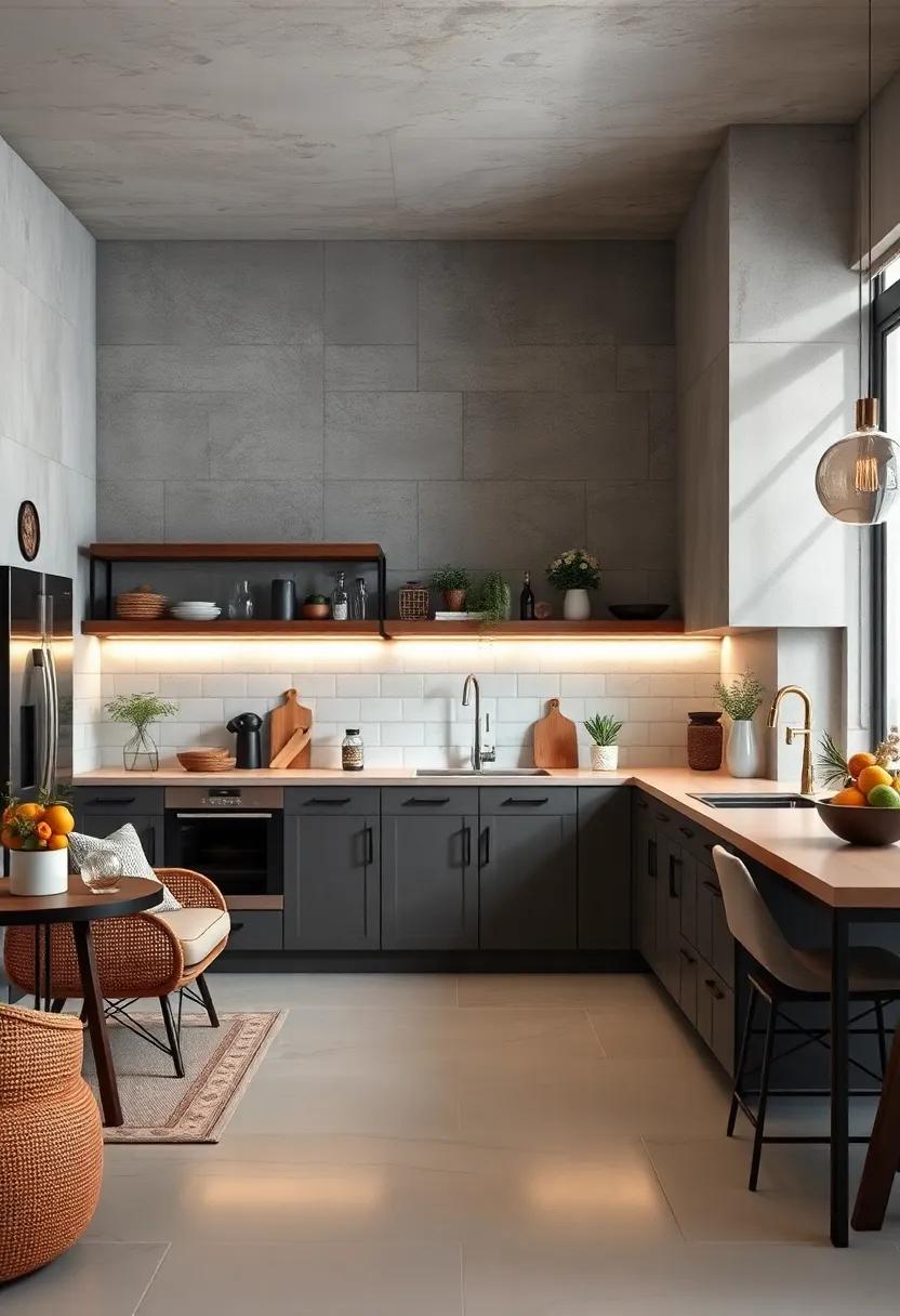 Under-Cabinet Lighting Concepts to Accentuate Industrial Kitchen Design Elements