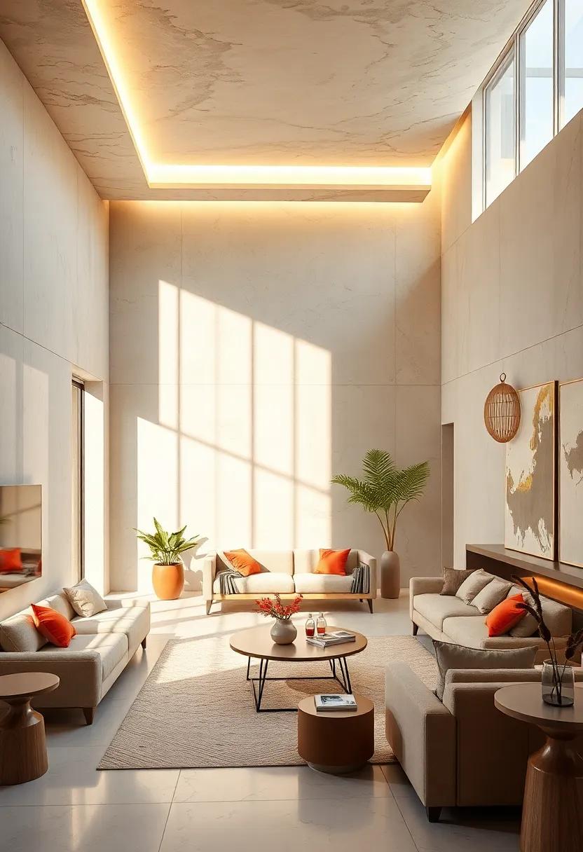 Vertical and Horizontal Light Layers Sculpting Space and Volume in Modern Architecture