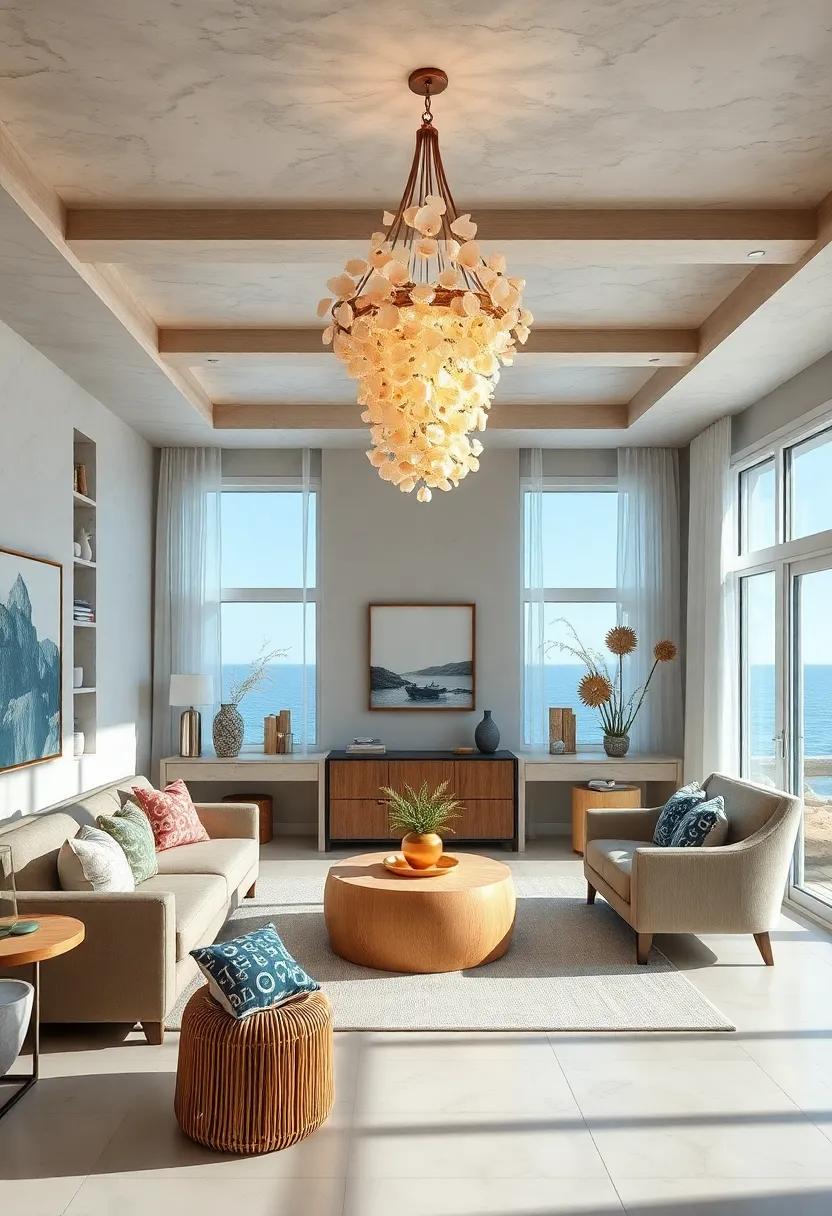 Soft Breeze Corridors Designed for Relaxed Work Breaks Overlooking Tidal Pools