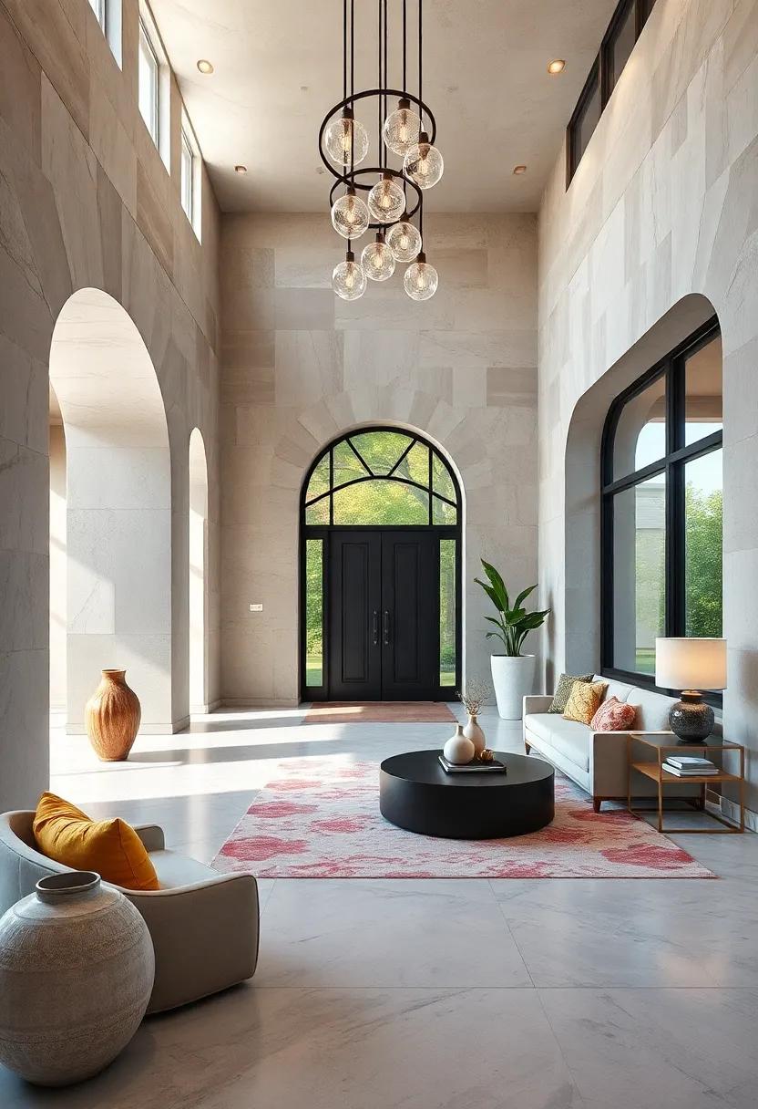 Artisan Ceramics and Sculptural Elements Introducing Unique Artistic Touches To Luxe Foyers