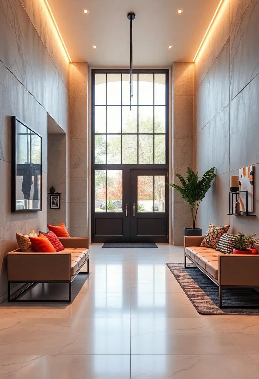 Bold Modern Frames Featuring High-Gloss Lacquer Finishes and Industrial Steel Handles