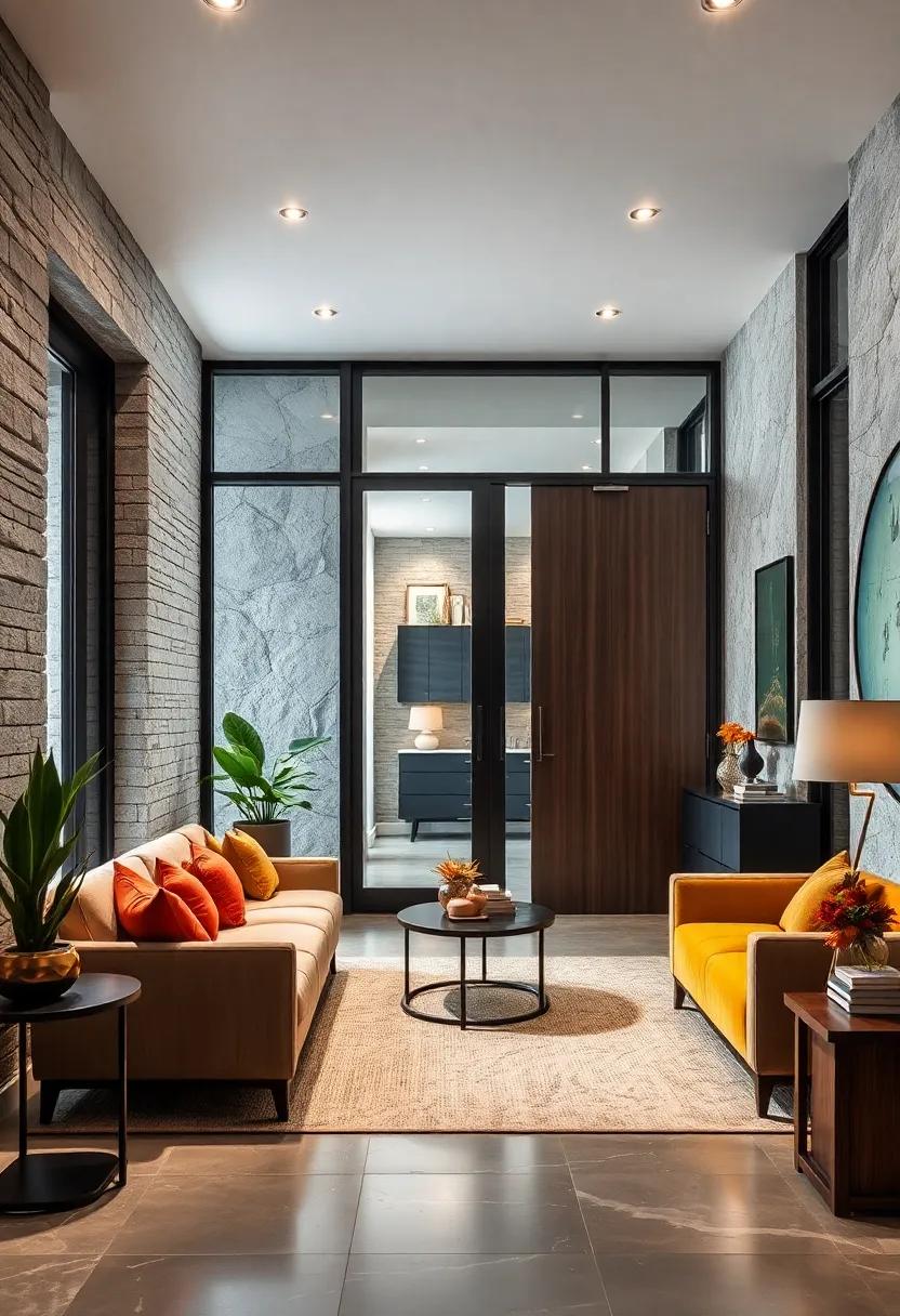 Glass and Metal Fusion Doors Offering Sleek Transparency With a Touch of Industrial Glamour