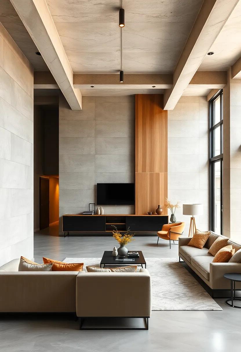 Open Floor Plans Featuring Minimalist Furniture And Factory-Inspired Lighting For Seamless Urban Flow