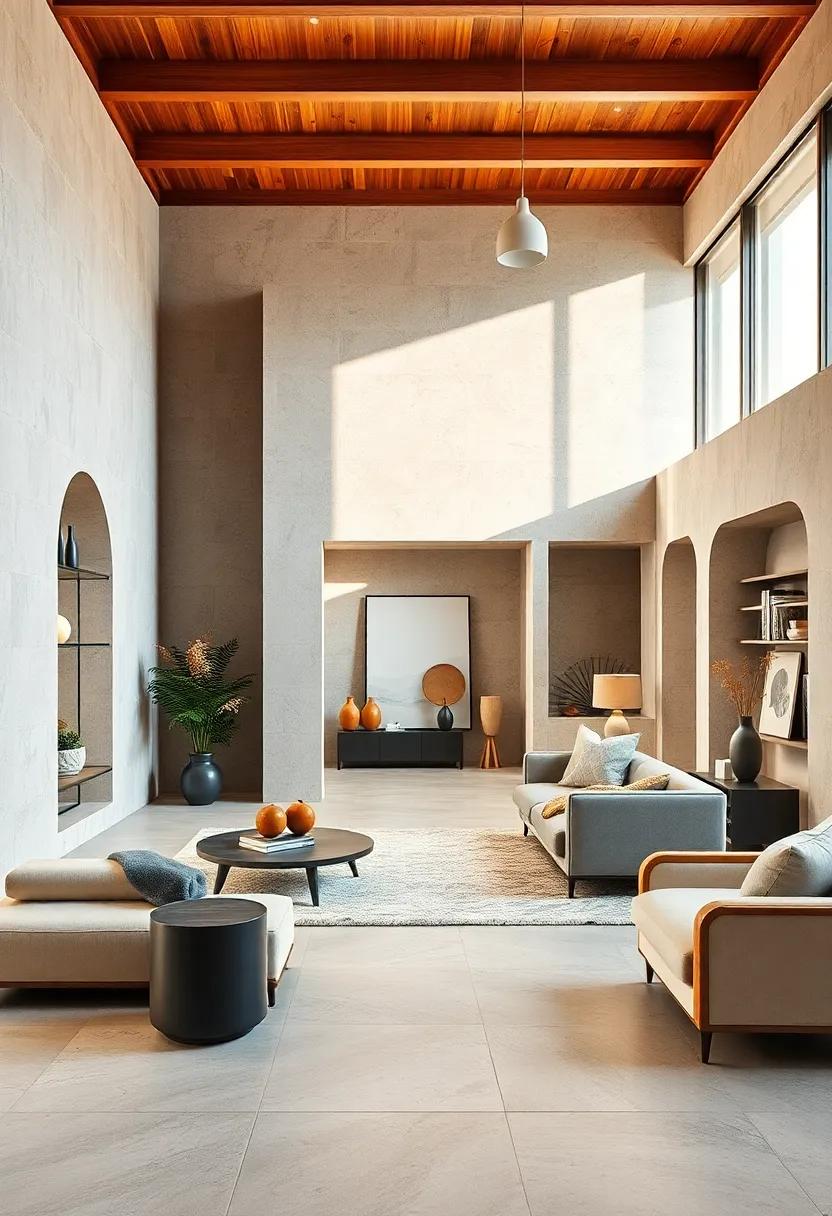 Architectural Niches Creating Subtle Depth and Display Opportunities in Minimal Interiors