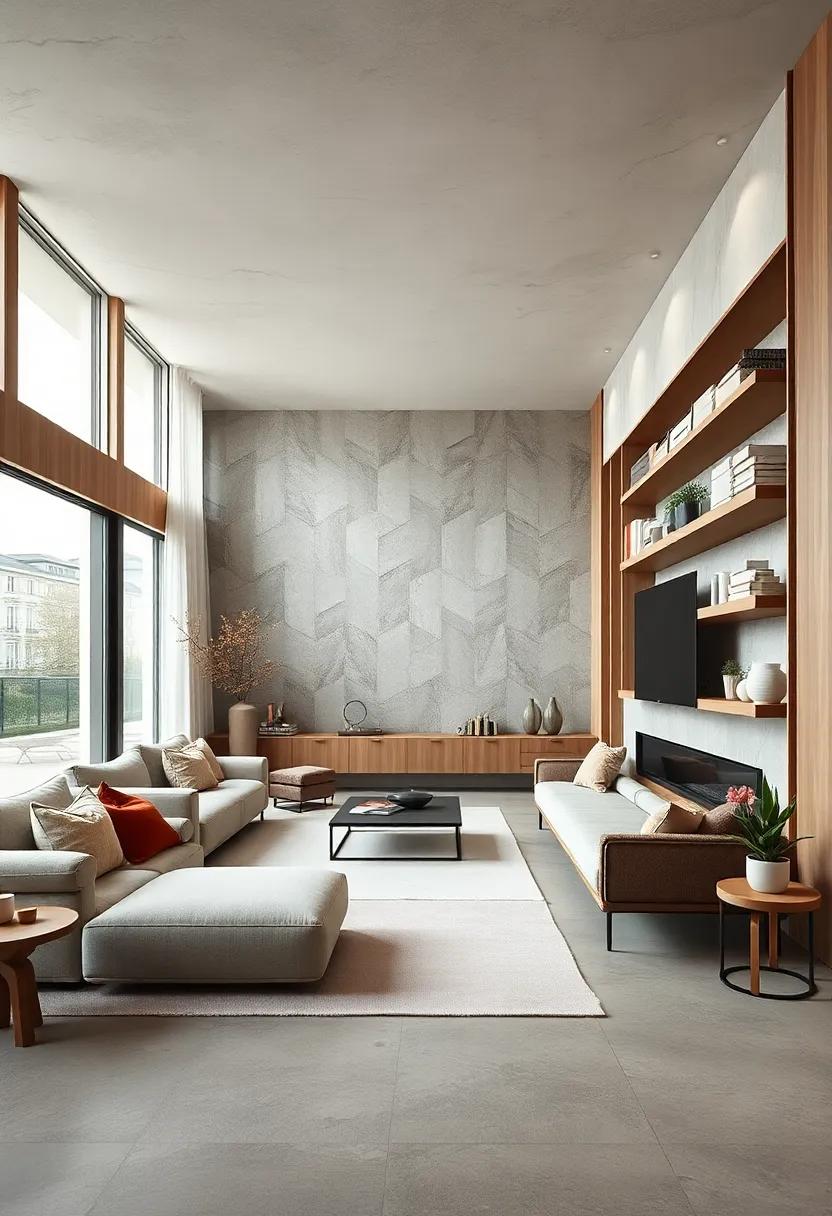 Floating Storage Units Offering Sleek Solutions to Clutter in Sophisticated Minimalist Homes