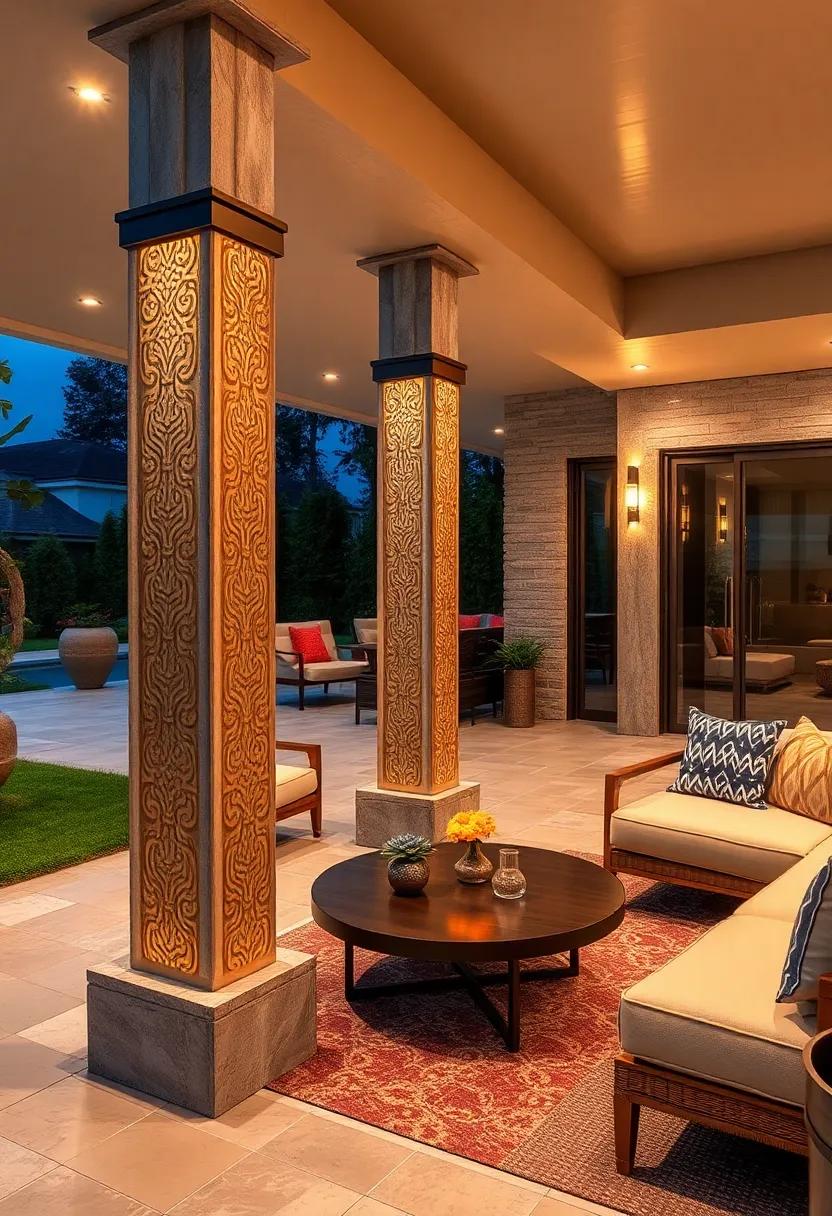 Incorporating Reflective Water Features with Metallic Finishes to Add Serenity and Elegance