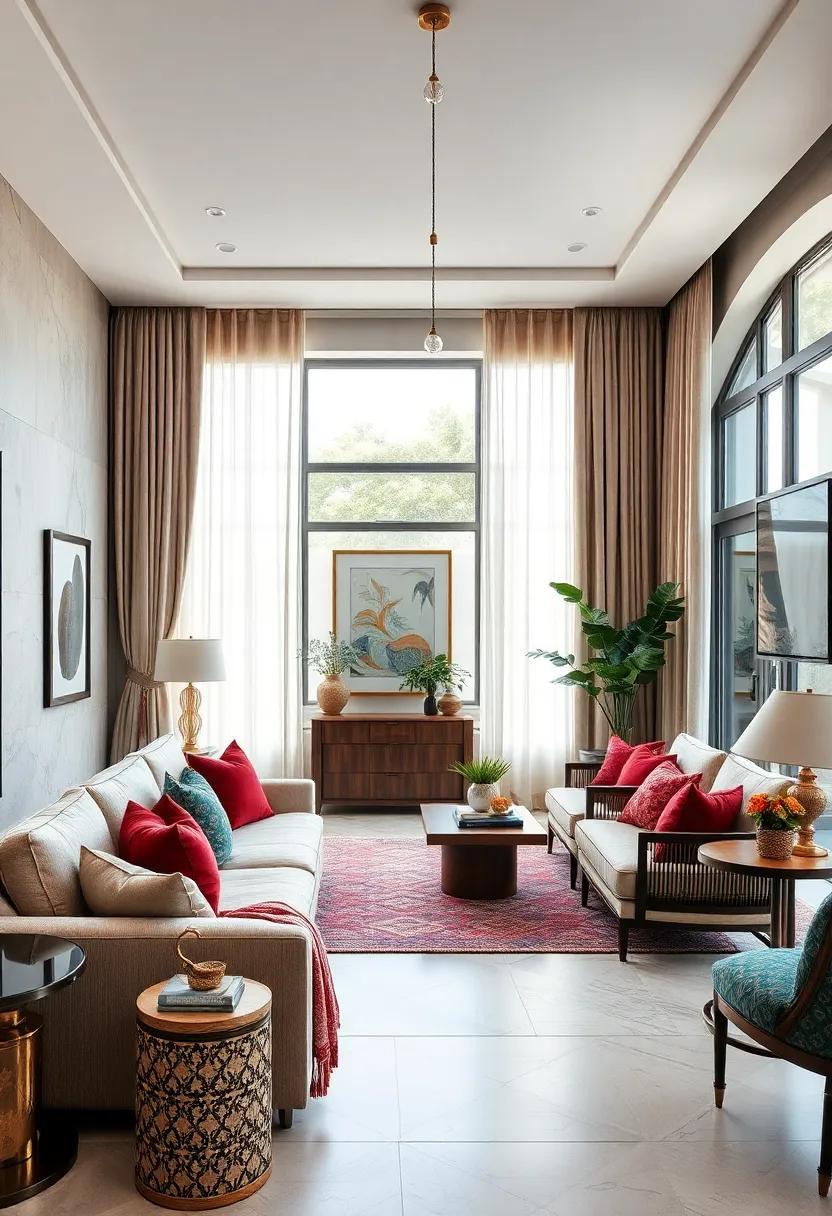 Dramatic Drapery Tiebacks and Tassels Adding an Extra Dimension of Texture and Elegance