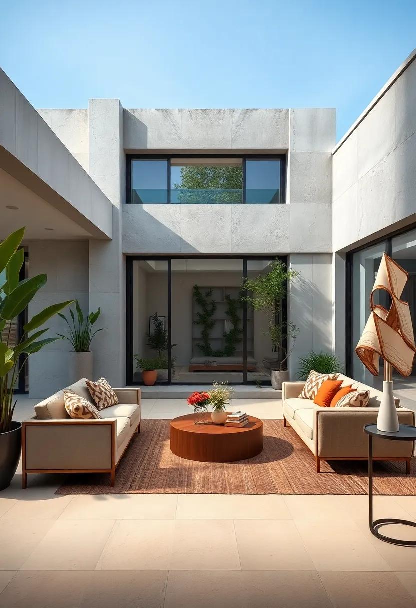 Balancing Privacy Needs with Open Minimalism Using Strategic Planting and Design Features